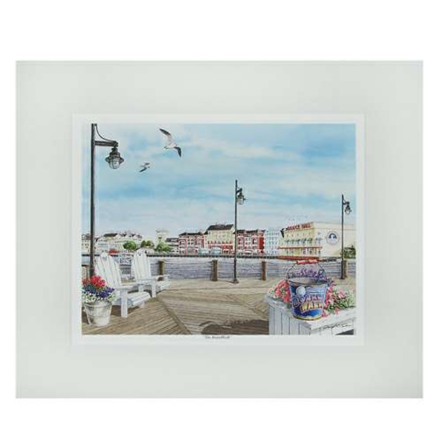 Prints And Signs * | Top Sellers Disney Artist Print David Doss The Boardwalk Resort