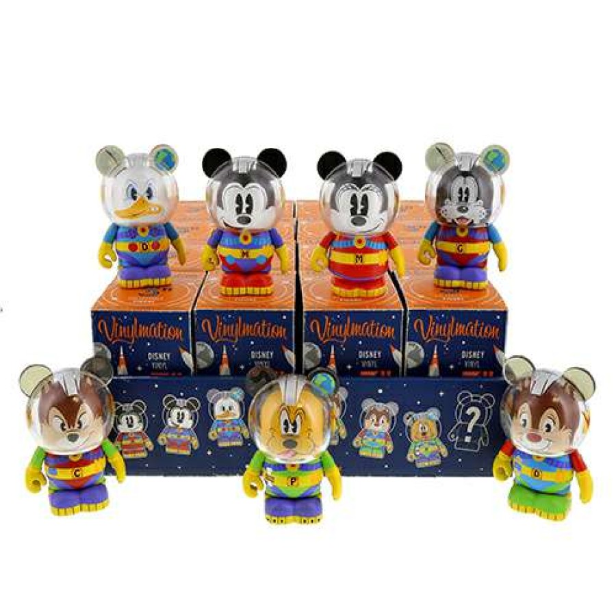 Figures & Figurines * | Disney Vinylmation Figure Mickey & Friends In Space Blind Box Classical