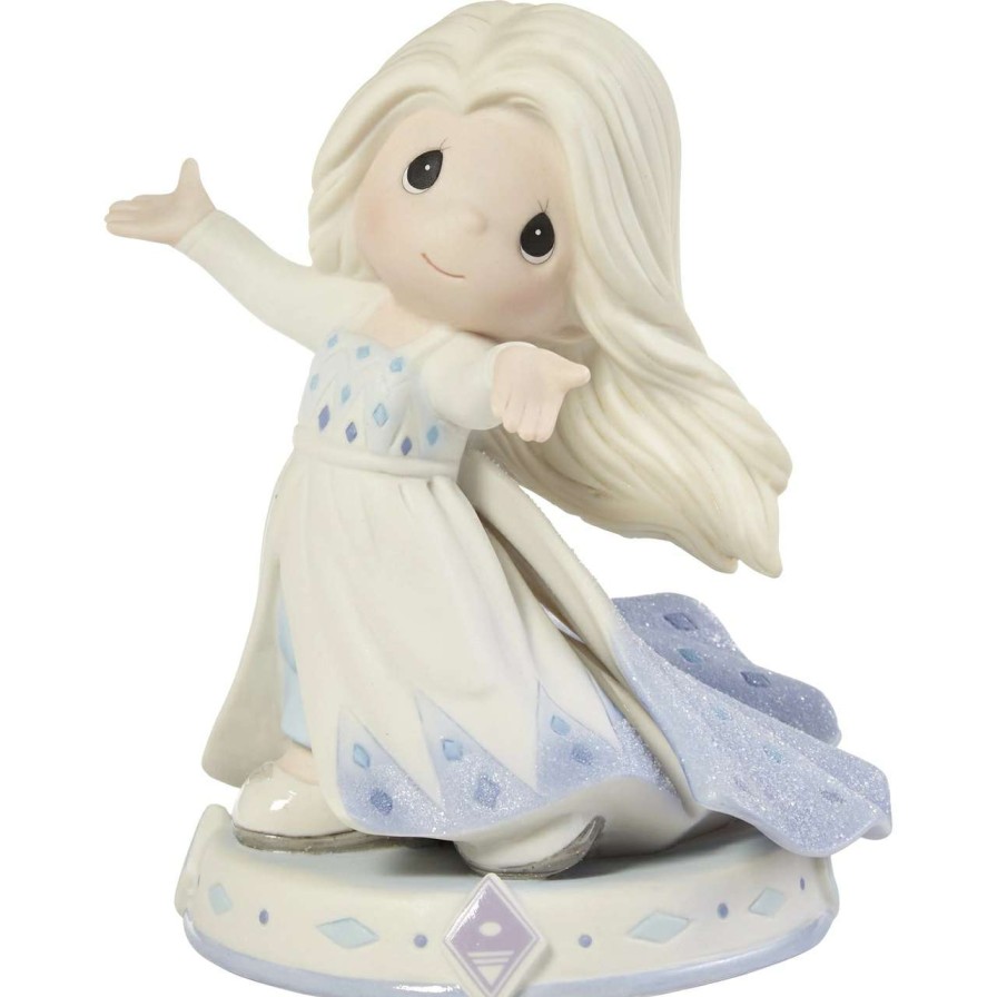 Figures & Figurines * | Disney Precious Moments Figurine Disney Showcase Collection Elsa Discount