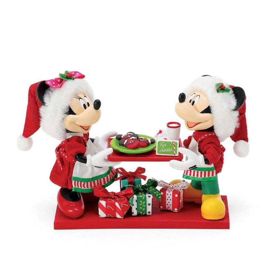 Figures & Figurines * | Disney Possible Dreams Figurine Mickey & Minnie With Cookies Cheap