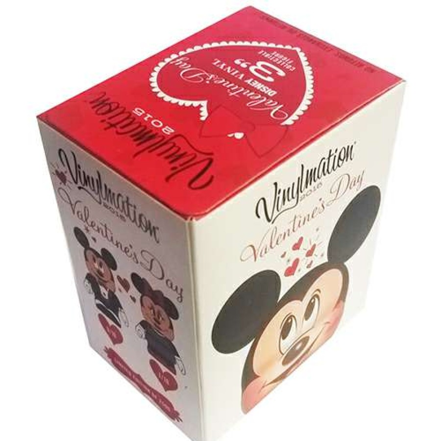 Figures & Figurines * | Disney Vinylmation Eachez 3" Mickey Minnie Valentines Day Blind Box Outlet Sale