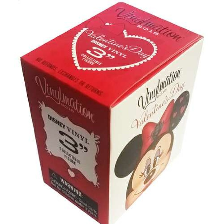 Figures & Figurines * | Disney Vinylmation Eachez 3" Mickey Minnie Valentines Day Blind Box Outlet Sale