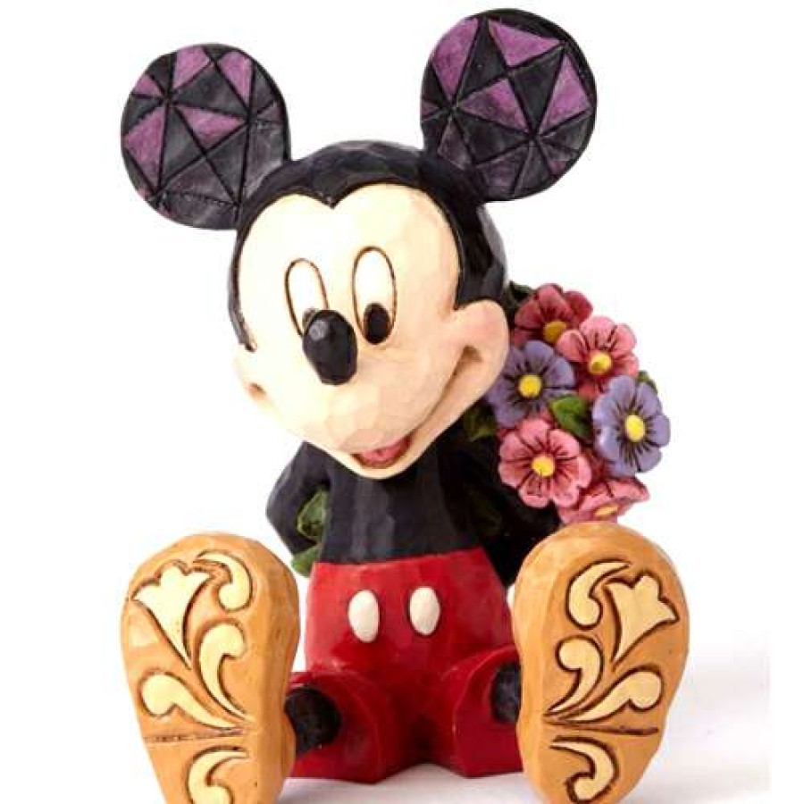 Figures & Figurines * | Quick Delivery Disney Traditions By Jim Shore Figure Mini Mickey Mouse