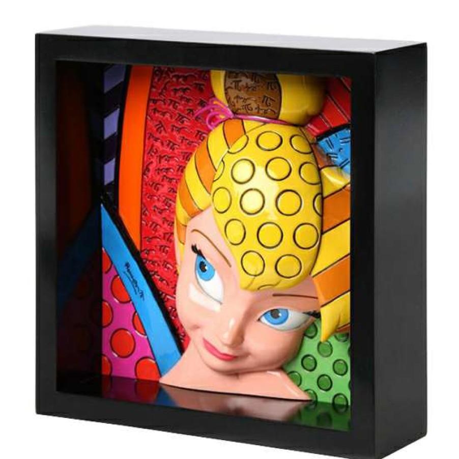 Figures & Figurines * | Disney Britto Figure Tinker Bell Pop Art Block Original