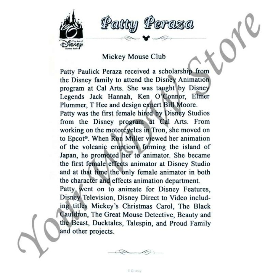 Prints And Signs * | Best Sale Disney Artist Print Patty Peraza Member Mickey Mouse Club