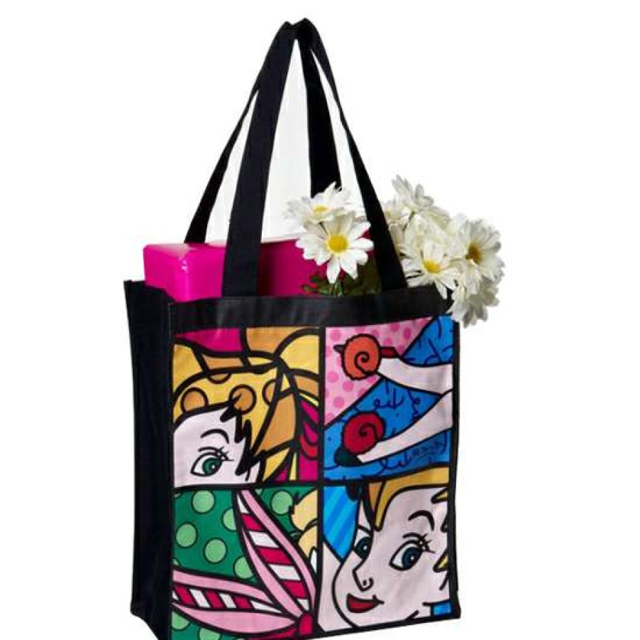 Figures & Figurines * | Disney By Britto Tote Bag Tinker Bell Best Sale