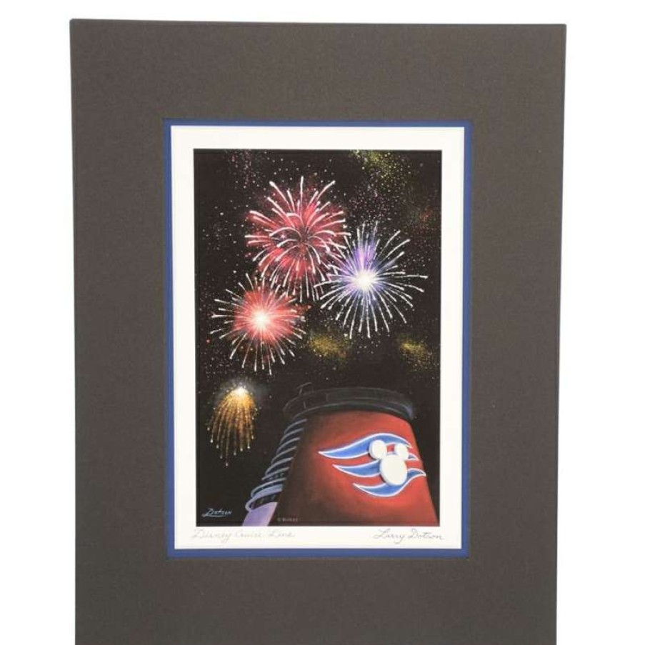 Prints And Signs * | Disney Artist Print Larry Dotson Disney Cruise Line Exclusive