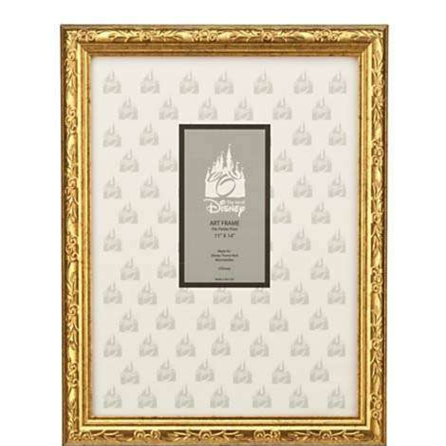 Prints And Signs * | Best Sellers Disney Print Frame Mickey Mouse Gold Frame 11" X 14"