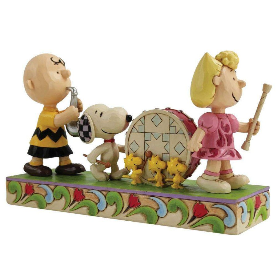 Figures & Figurines * | Disney Online Store Peanuts By Jim Shore Peanuts Parade