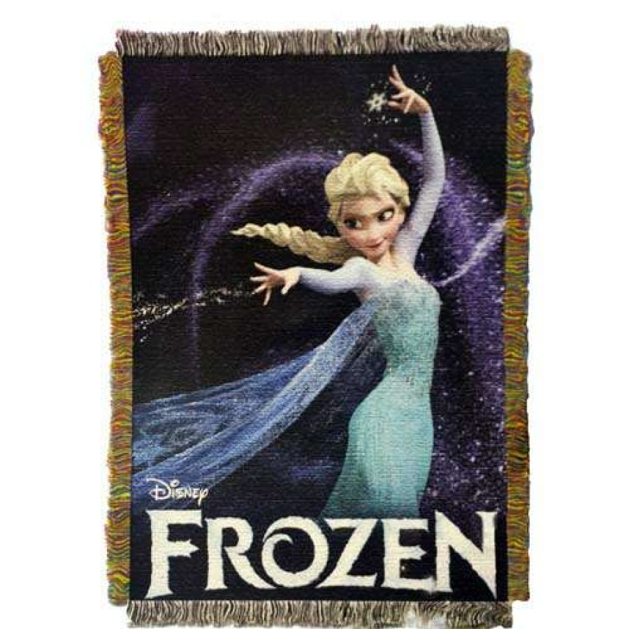 Prints And Signs * | Store Disney Frozen Tapestry Throw Elsa Ice Queen