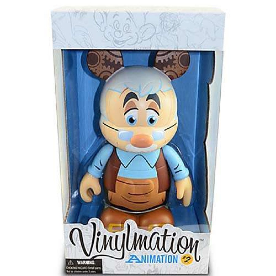 Figures & Figurines * | Shop Disney Vinylmation 9 Figure Animation 2 -Geppetto