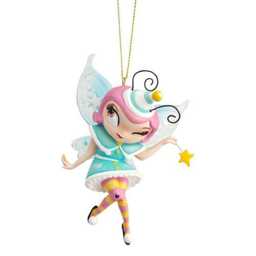 Figures & Figurines * | Wonderful World Of Miss Mindy Ornament Party Fairy By Miss Mindy Disney Less Expensive