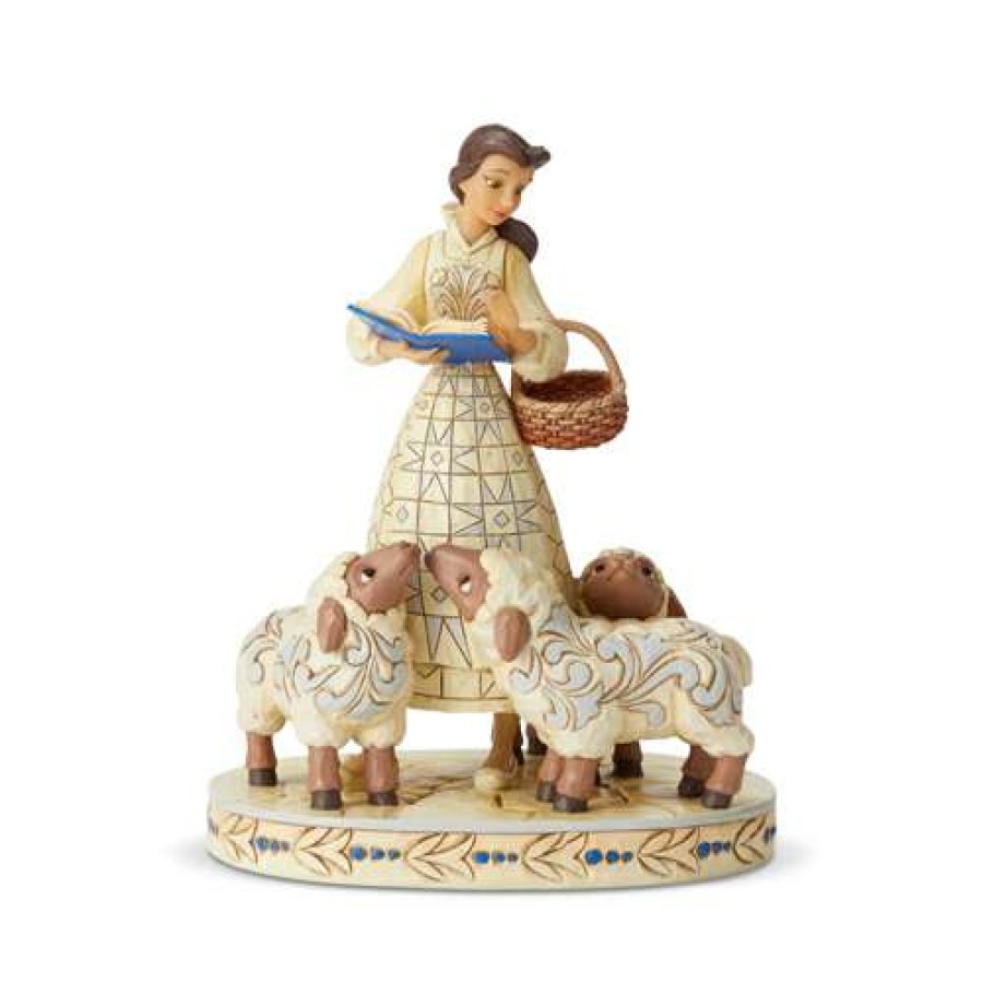 Figures & Figurines * | Outlet Sale Disney Traditions By Jim Shore White Woodland Belle