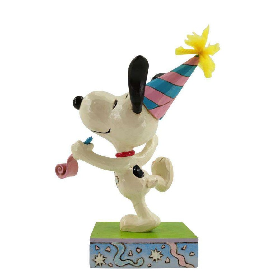 Figures & Figurines * | Disney Online Peanuts By Jim Shore Snoopy Birthday