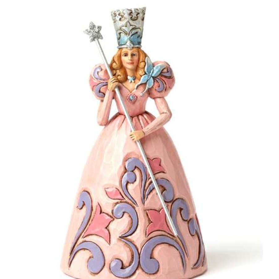 Figures & Figurines * | Disney New Arrivals Wizard Of Oz By Jim Shore Figurine Pint Size Glinda