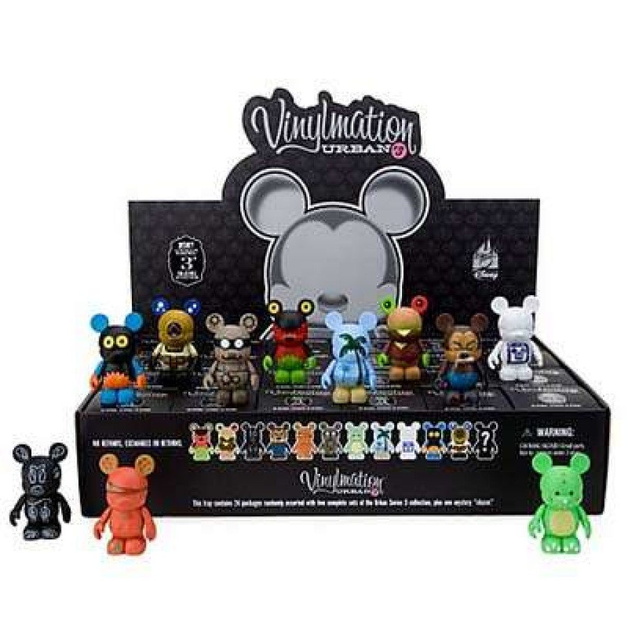 Figures & Figurines * | Hot Sale Disney Vinylmation Figure Set Urban 3 Sealed Case