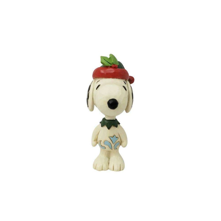 Figures & Figurines * | Disney Promotions Peanuts By Jim Shore Mini Snoopy Elf