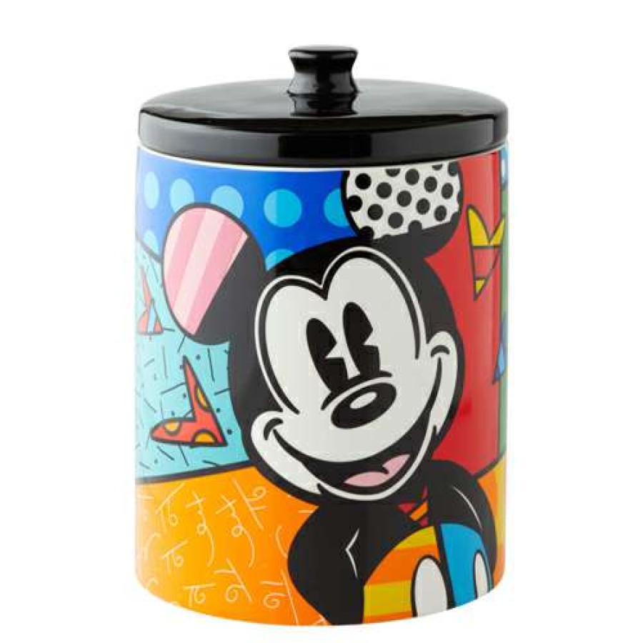 Figures & Figurines * | Disney By Britto Mickey Mouse Cookie Jar Special Offers