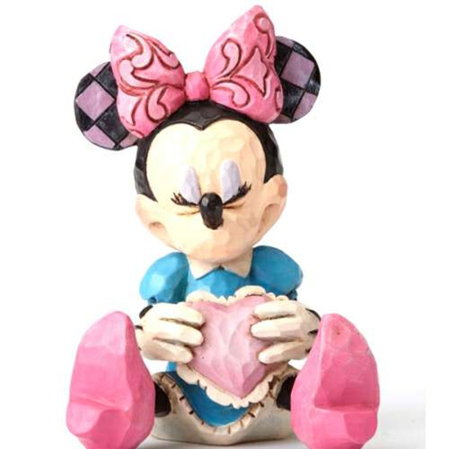 Figures & Figurines * | Online Store Disney Traditions By Jim Shore Figure Mini Minnie Mouse