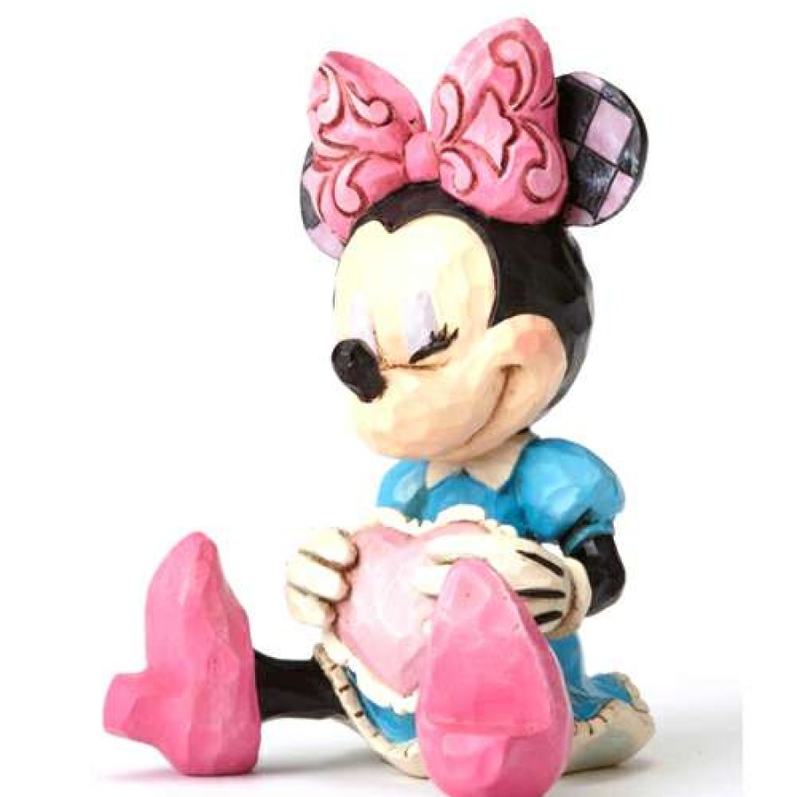 Figures & Figurines * | Online Store Disney Traditions By Jim Shore Figure Mini Minnie Mouse