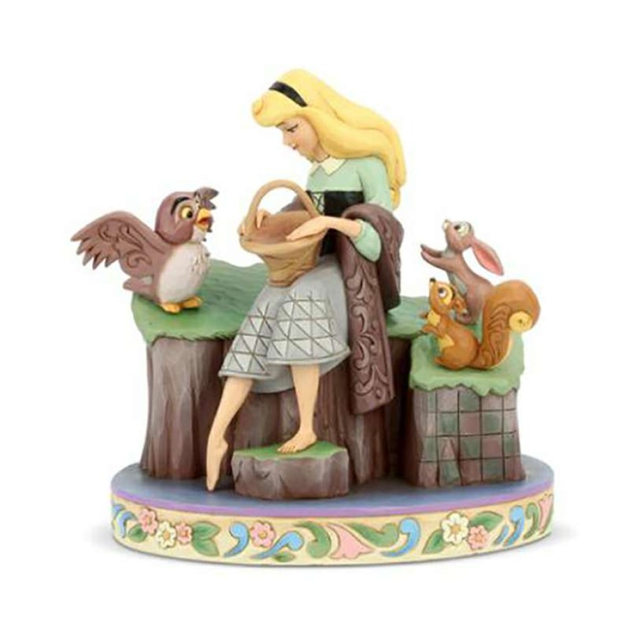 Figures & Figurines * | Disney Traditions By Jim Shore Sleeping Beauty With Animals Clearance