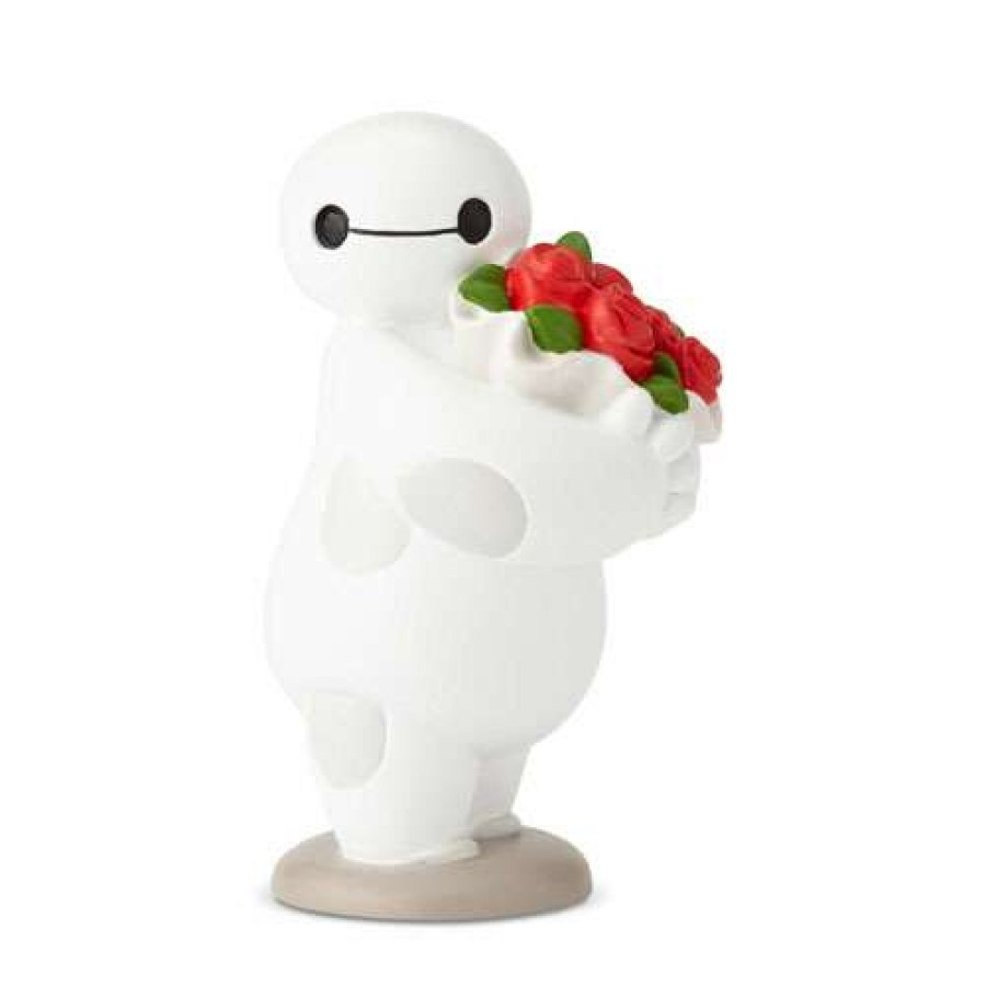 Figures & Figurines * | Disney Showcase Collection Big Hero 6 Baymax Valentines Flowers 6001664 Limited Edition