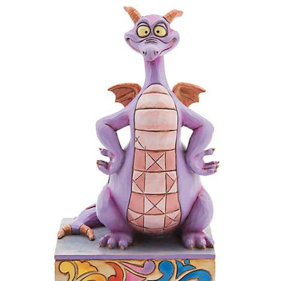 Figures & Figurines * | Store Disney Traditions By Jim Shore Figment Figure Epcot