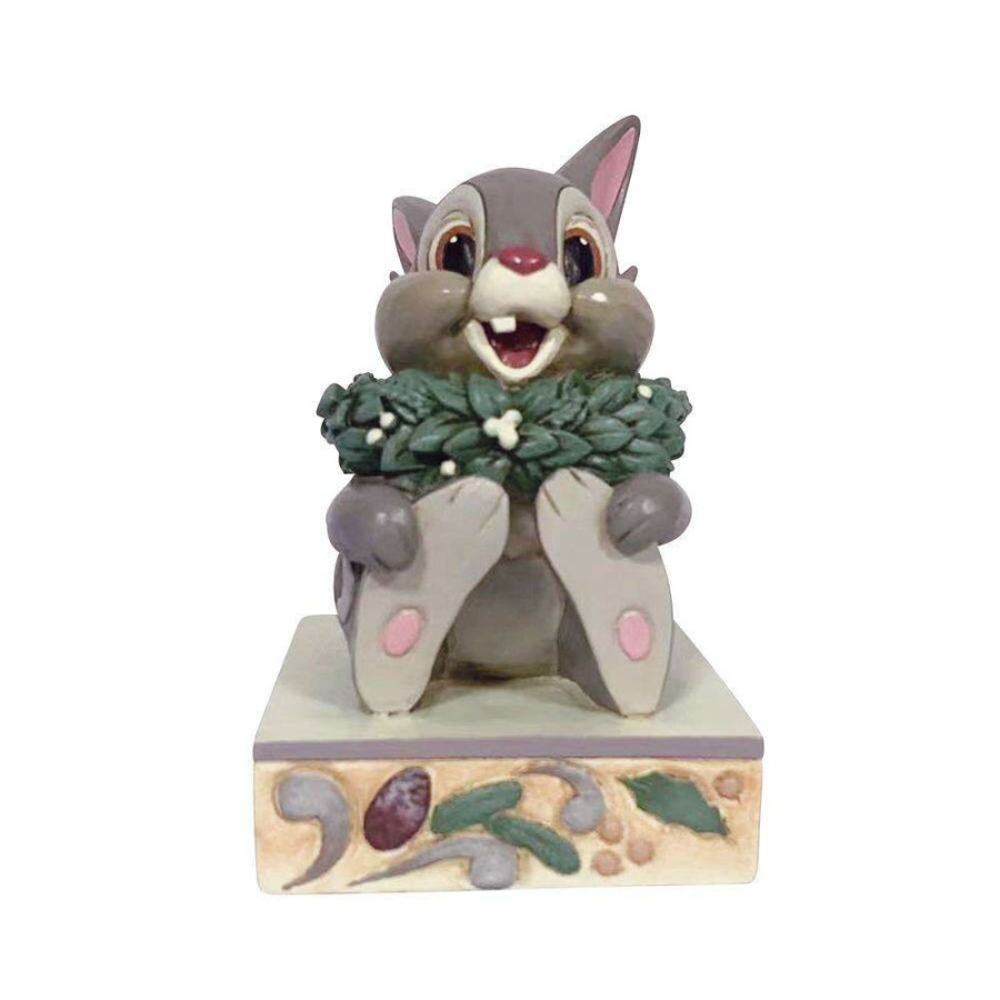 Figures & Figurines * | Best Sellers Disney Traditions Figurine Christmas Thumper