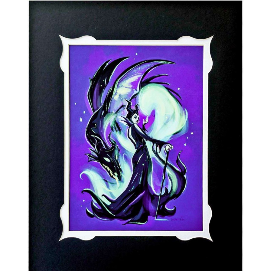 Prints And Signs * | Excellent Quality Disney Artist Print Mimi Chao Maleficent