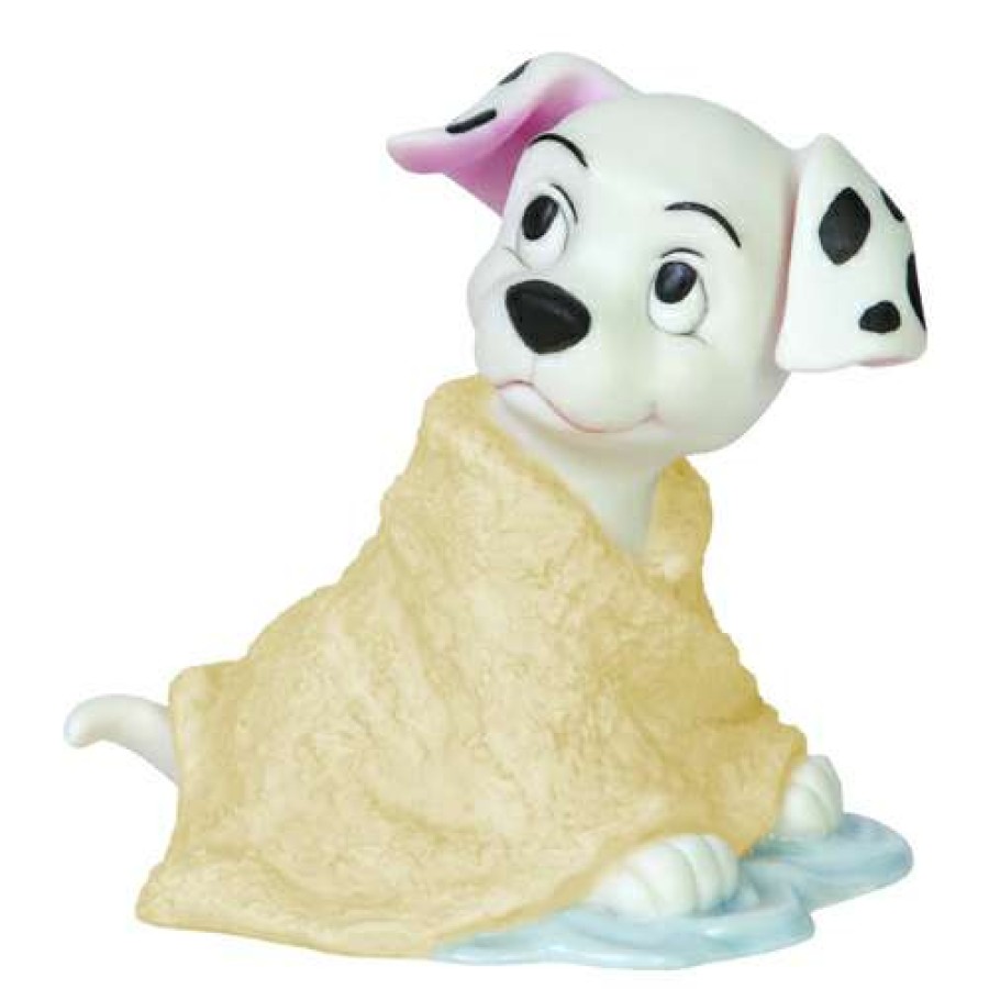 Figures & Figurines * | Disney Precious Moments Figurine 101 Dalmatians Missed A Spot Free Delivery