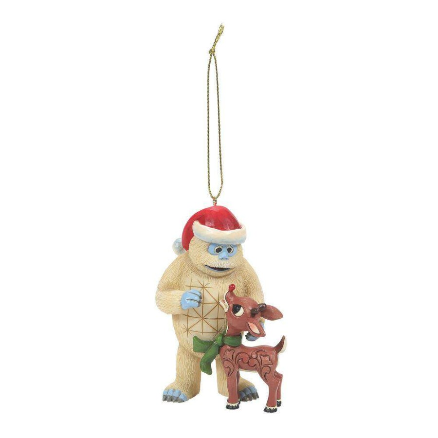 Figures & Figurines * | Disney Original Rudolph Ornament By Jim Shore Rudolph And Bumble