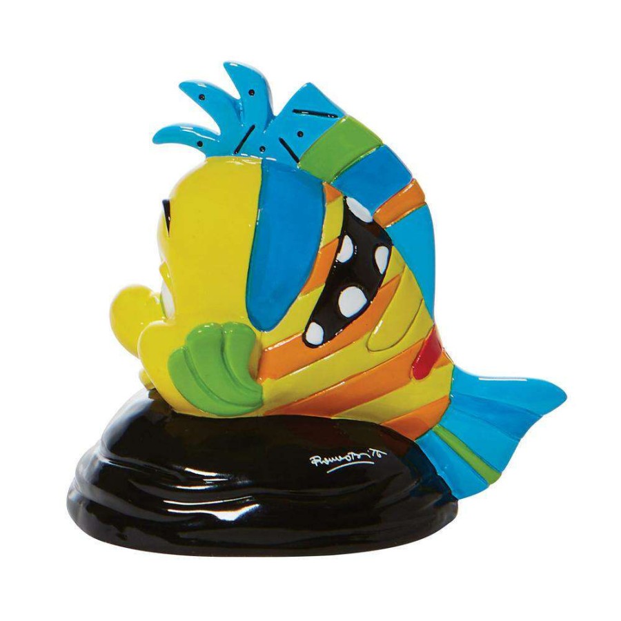 Figures & Figurines * | Disney By Britto The Little Mermaid Flounder Classical