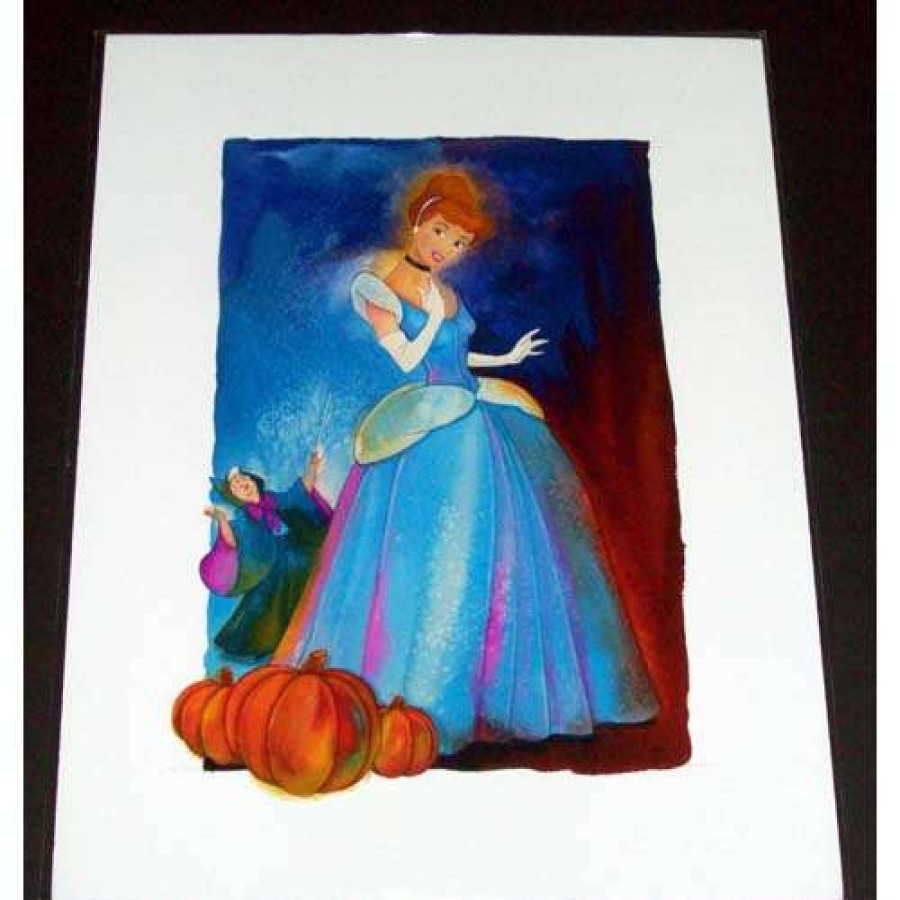 Prints And Signs * | Original Disney Petite Poster Cinderella And Fairy Godmother