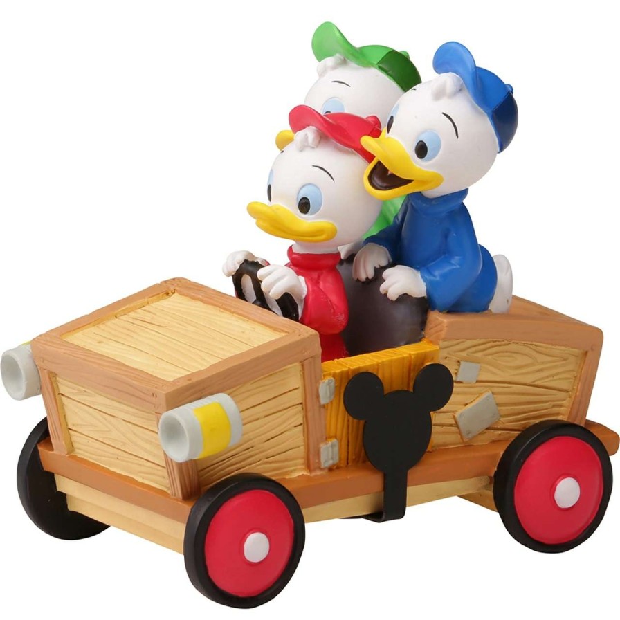 Figures & Figurines * | Disney Precious Moments Figurine Disney Showcase Collection Huey Dewey And Louie Discount Online