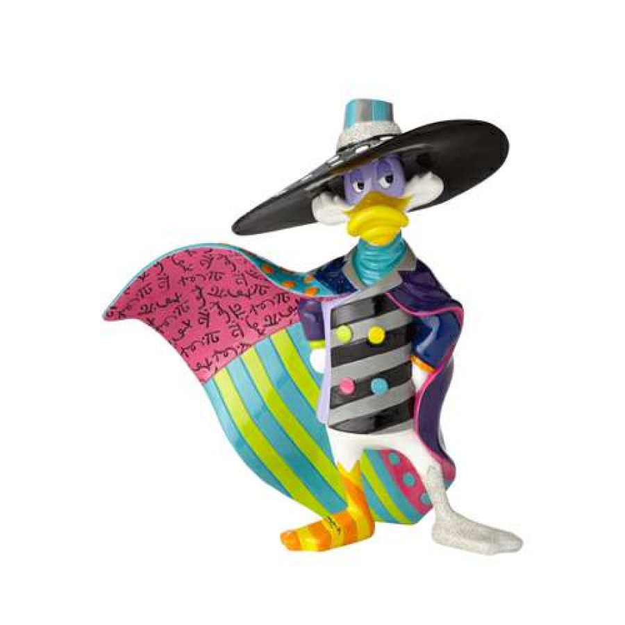 Figures & Figurines * | Disney Britto Figurine Darkwing Duck By Britto Hot Selling