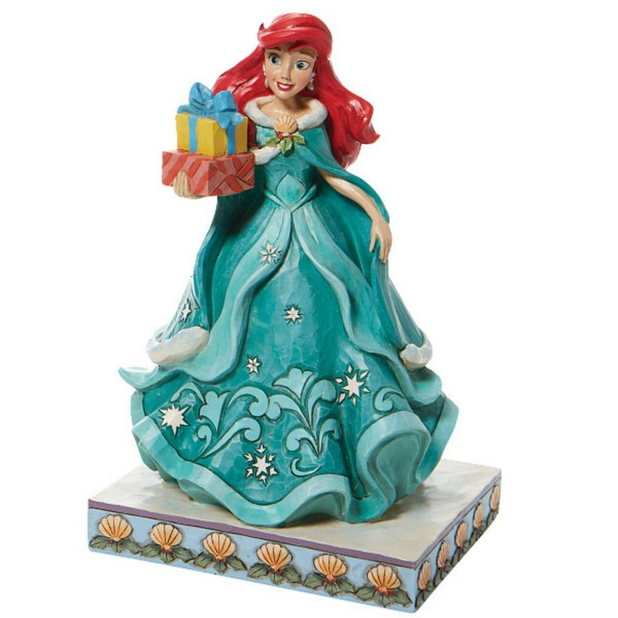 Figures & Figurines * | Disney Traditions By Jim Shore Figure Ariel With Gifts Of Song Less Expensive