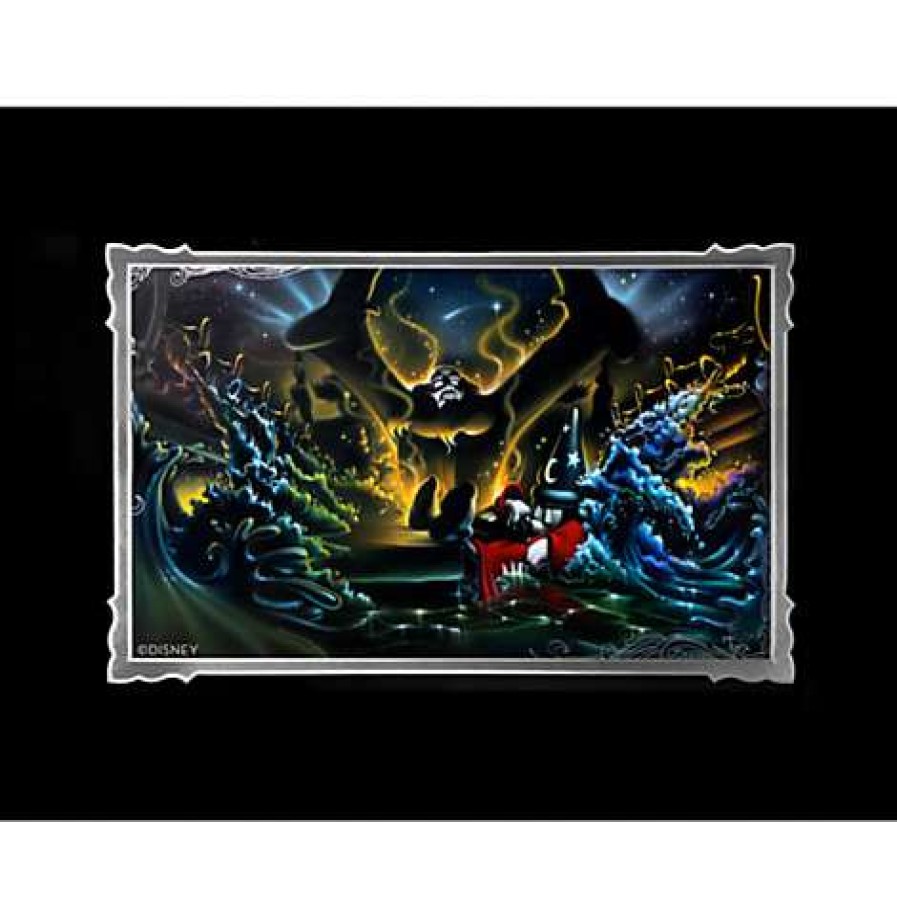 Prints And Signs * | Best-Selling Disney Artist Print Noah Sorcerer Mickey Great Flood Deluxe