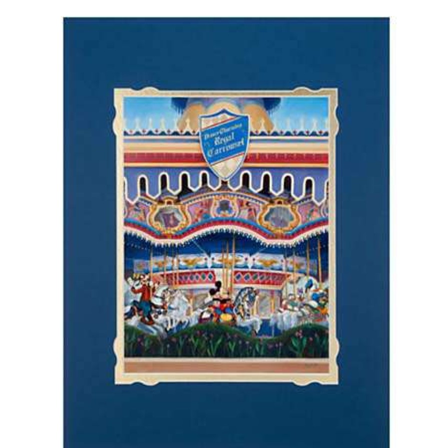 Prints And Signs * | Fashionable Disney Artist Print Maggie Parr Prince Charming Regal Carrousel