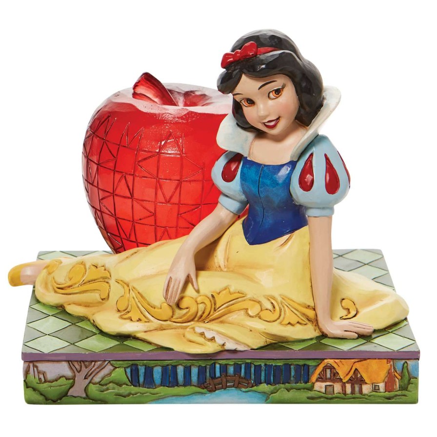 Figures & Figurines * | Disney Traditions Figure Snow White & Apple Promotions