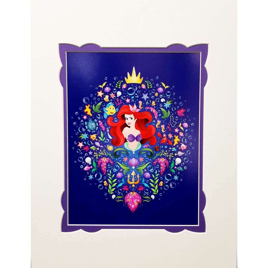 Prints And Signs * | Sale Online Disney Artist Print Jason Ratner The Little Mermaid