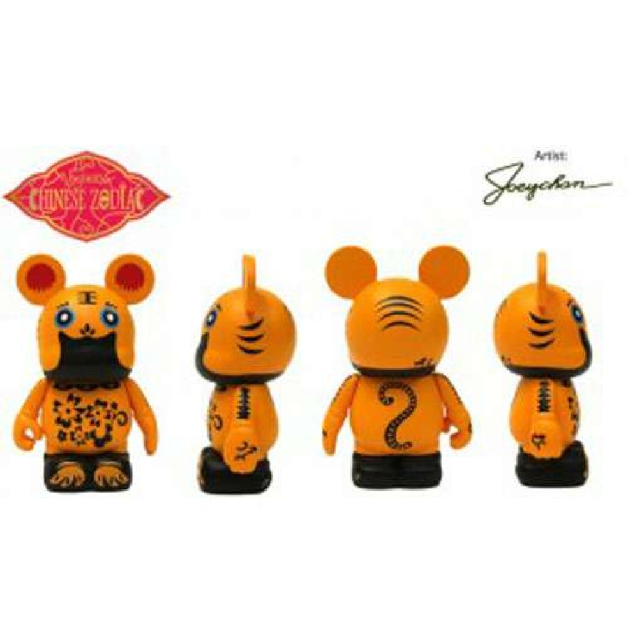 Figures & Figurines * | Sale Online Disney Vinylmation Figure Chinese Zodiac Tiger