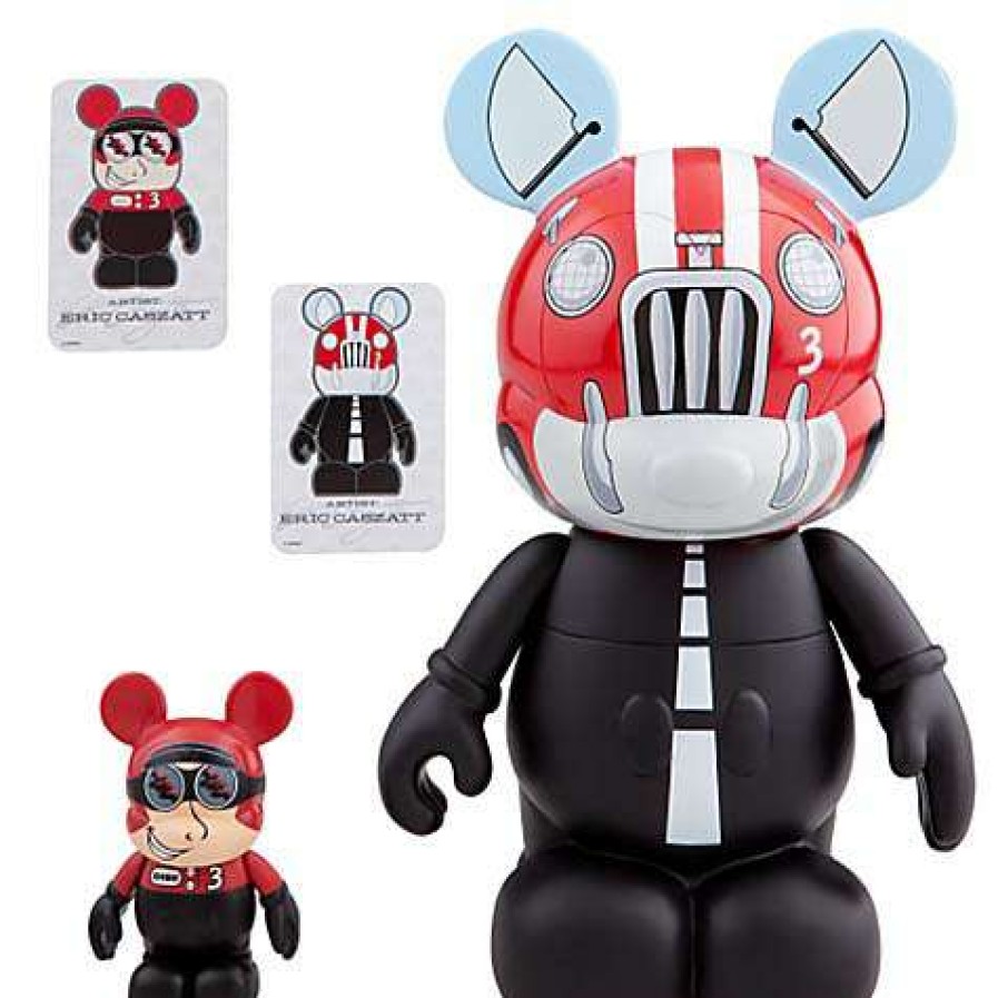 Figures & Figurines * | Quick Delivery Disney Vinylmation 9 Figure Combo Urban 5 Car And Driver