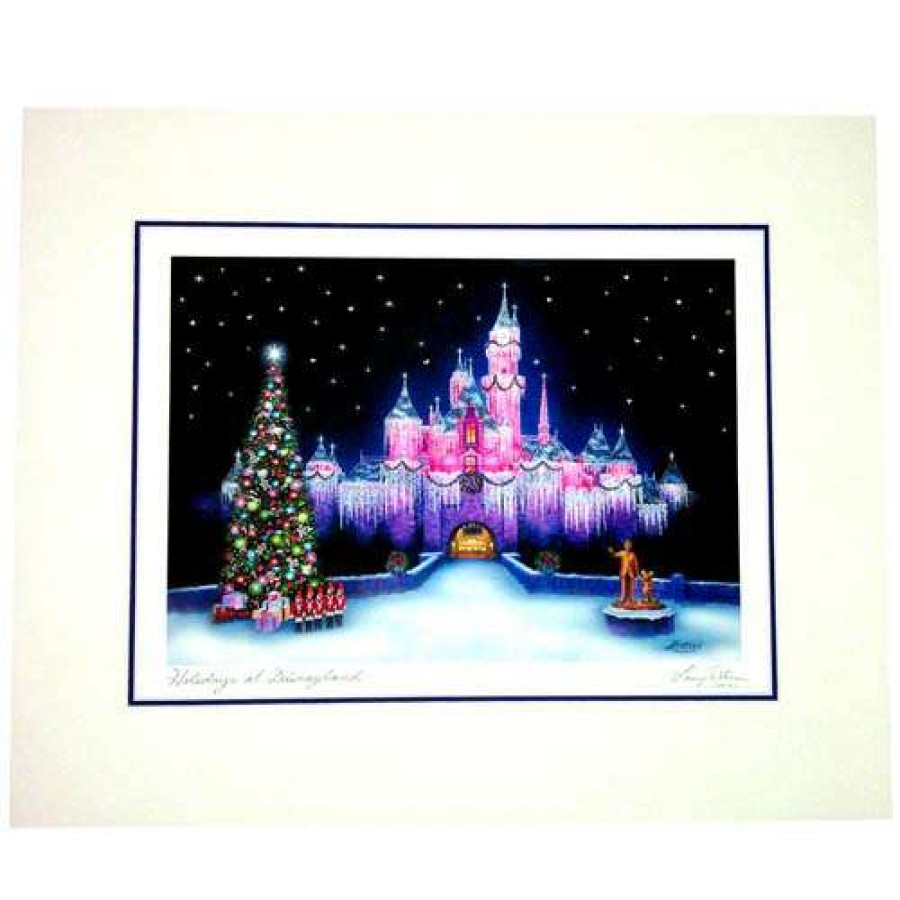 Prints And Signs * | Official Disney Artist Print Larry Dotson Holidays At Disneyland