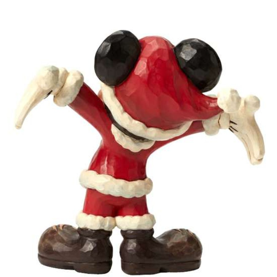 Figures & Figurines * | Disney Traditions By Jim Shore Figurine Santa Mickey Free Delivery