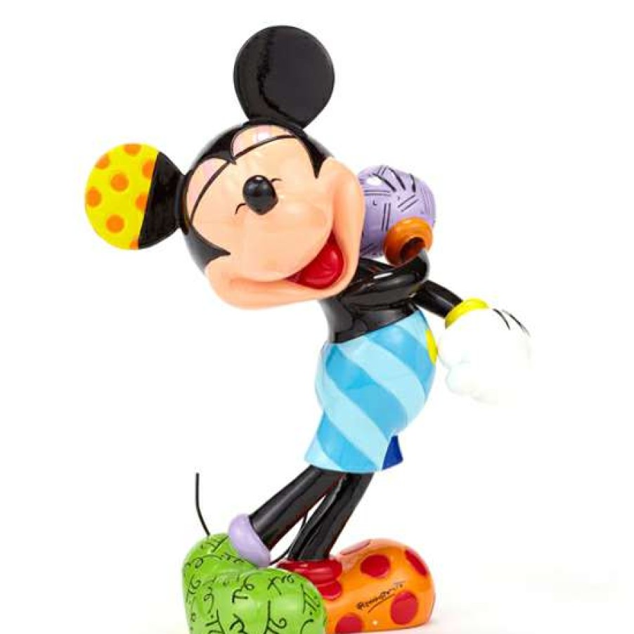 Figures & Figurines * | Disney By Britto Figure Laughing Mickey Mouse Crazy Deals