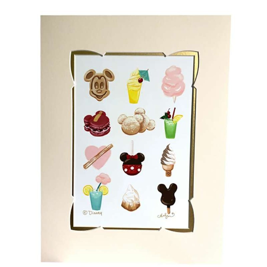 Prints And Signs * | Best Sellers Disney Deluxe Artist Print Desserts Of Disney By Ann Shen