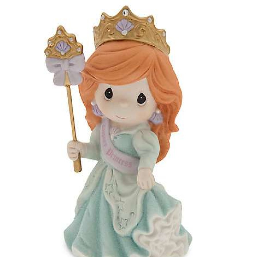 Figures & Figurines * | Disney Parks Precious Moments Figurine Ariel Live Your Dreams Promotions