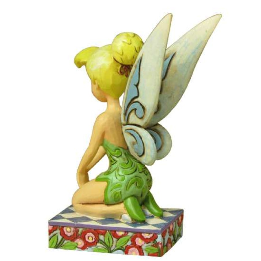 Figures & Figurines * | Disney Traditions By Jim Shore Figurine Tinker Bell Pose 4011754 Crazy Deals