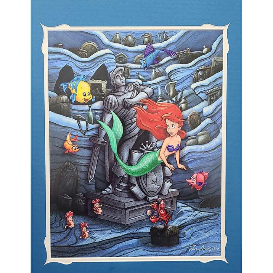 Prints And Signs * | Disney Artist Print Dave Avanzino The Little Mermaid Cheap