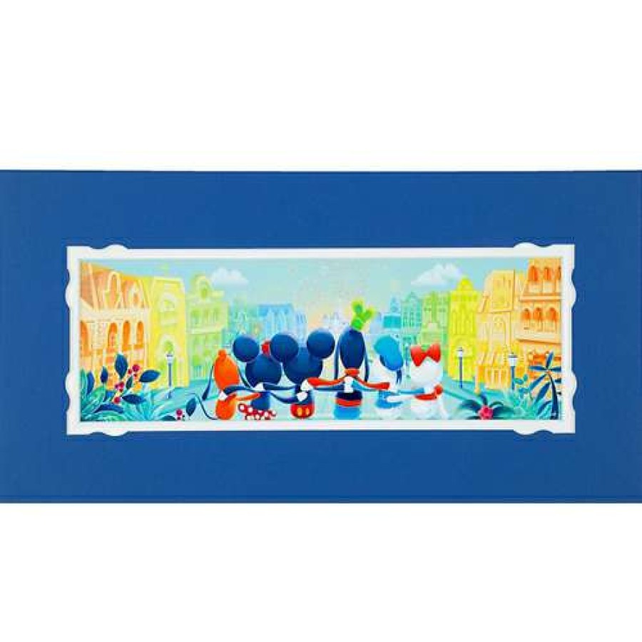 Prints And Signs * | Flash Sale Disney Deluxe Print Magic On Main Street By Fenway Fan